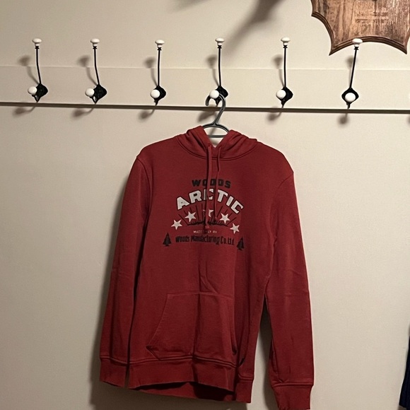 Woods burnt orange Hoodie for Men - Picture 1 of 4